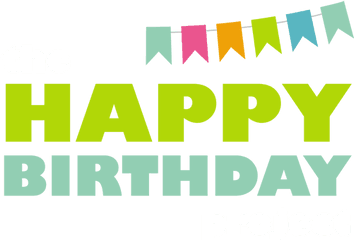 The Happy Birthday Project Calgary - Home Happy Birthday Green Orange Png