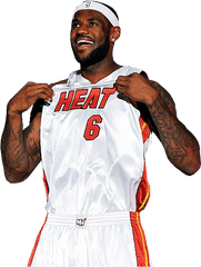 Lebron James Png 1 Image - Lebron James Miami Heat Png