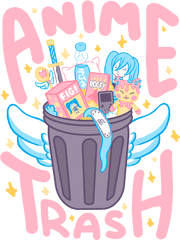 The Home Of Ms Kawaii Sammy - Transparent Anime Trash Png