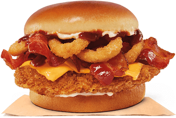 Rodeo Crispy Chicken Burger King - Burger King Rodeo Crispy Chicken Sandwich Png