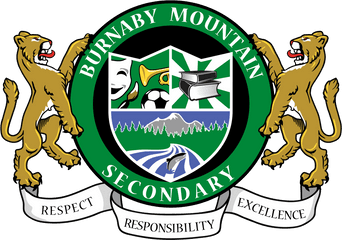 Darts - Burnaby Mountain Secondary School Logo Png