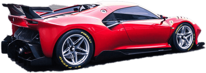 Red Ferrari Png Clipart Background Play - Ferrari P80 Png