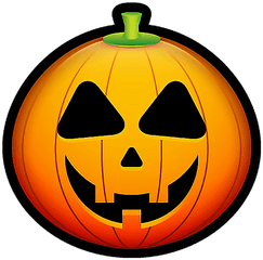 Halloween Emoticons And Emojis Smileys Pumpkin Faces - Pumpkin Emoticon Png