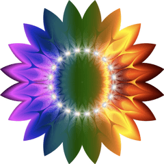 Plantflowersunflower - Small Icon For New Transparent Rainbow Sunflower Svg Png