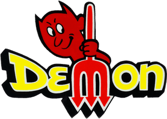 Download Dodge Demon Logo Png Image Black And White - 1972 Original Dodge Demon Logo