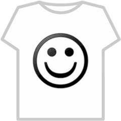 Smiley Face Transparent Background - T Shirt Aesthetic Roblox Png