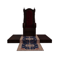 Throne Fantasy Carpet - Gothic Throne Png