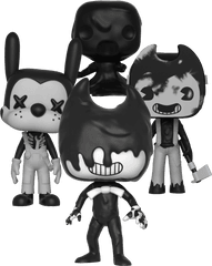 Bendy And The Ink Machine Logo Png - Figurine Pop Bendy And The Ink Machine