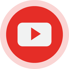 Circled Youtube Logo Png Image - Youtube Logo Png