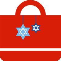 Hanukkah Red Flag For Happy Ideas - Free PNG