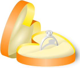 Wedding Rings Clipart Png - Wedding Ring In A Box Rings In Wedding Ring Box Icons