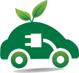 Clipart Cars Green Transparent Free For - Green Electric Car Logo Png