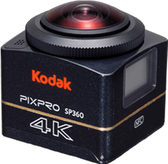 Sp360 4k 360 Degree Vr Camera Kodak Pixpro Digital Cameras - Kodak Sp360 4k Png