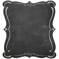 Blackboard Frame Free Transparent Image HQ - Free PNG