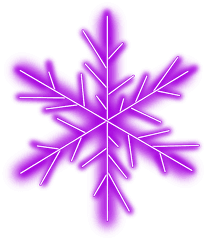 Download Neon Snow Snowflakes Snowflake Winter Png Border Transparent Background