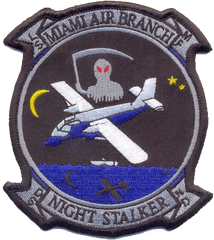 Legacy Us Customs Miami Air Branch W Nomad And Grim Reaper - No Hook And Loop Badge Png
