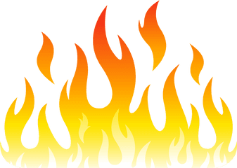 Fire Flame Clip Art - Flames Fire Vector Png