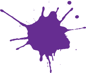 Splatter Png Images - Transparent Purple Paint Splatter Png