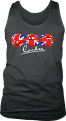 Great Britain British Flag London Funny Emoji Menu0027s Tank Png Muscle