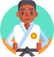 Karate Sport Sports Free Icon Of - Karate Icon Png