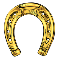 Vector Gold Horseshoe Download HD - Free PNG