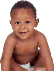 Download Hd Happy African American Baby - Heat Rash Black Baby Png