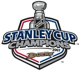 Anaheim Ducks Champion Logo - Stanley Cup Playoffs Png