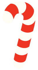 Christmas Candy Cane Png - Cute Candy Cane Vector