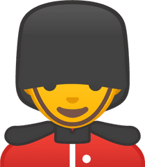 Download Man Guard Icon - Emoji Guardia Ingles Hd Png Guardia Emoji