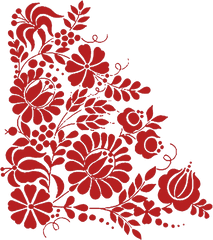 Mexican Png Transparent Images All - Flower Embroidery Pattern Png