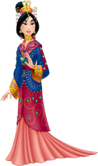 Png Cartoon Disney Mulan Clipart - Princess Mulan