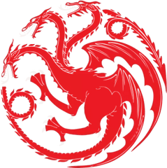 The Colours Of Dragons Represent - House Targaryen Png