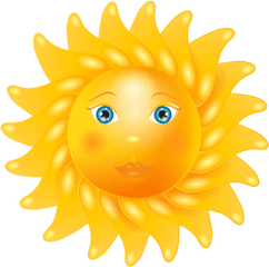 Sun Transparent Clipart Png - Different Weather Conditions