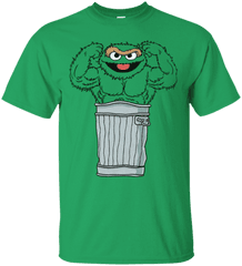 Funkyteestore Sesame Street T Png Oscar The Grouch