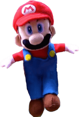 Download Hd Mario Transparent Sml - Super Mario Logan Mario Plush Png