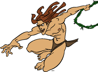 Tarzan Disney Wild Jungle Freetoedit - Clip Art Tarzan Png