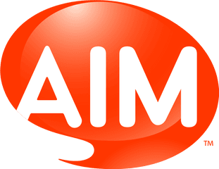 Aol Instant Messenger - Aim Logo Png