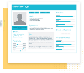 User Persona Template And Examples Xtensio - Persona Template Png