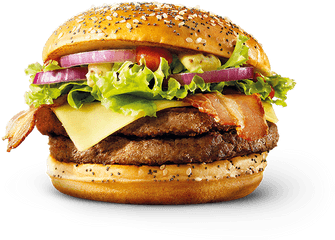 Mcdonalds Burger Png Image Background Arts - Transparent Background Burger Png