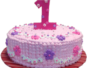 Birthday Cake Clipart Kek - First Birthday Cake Png Birthday Cake