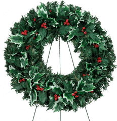 Christmas Wreath New Cathedral Cemetery Png Transparent