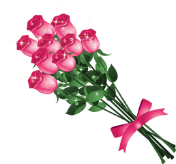 Transparent Background Flower Bouquet Clipart Png