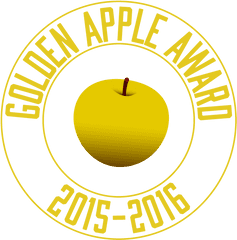 Golden Apple Award From Texas Pta - Golden Apple Award Texas Pta Png