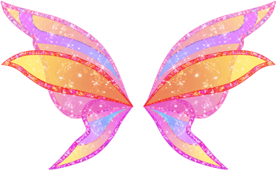 Pink Fairy Wings Png Transparent Images - Butterfly Wings Pink Png