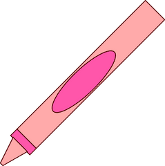 Crayon Pencil Office Tools Transparent - Clip Art Png