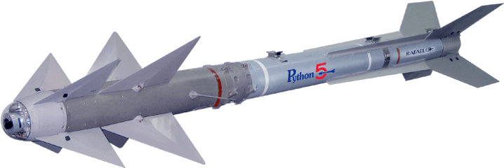 The Paradigm Shift In Air Superiority - Rafael Python 4 Missile Png