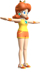 Nintendo Switch - Mario Tennis Aces Daisy Png