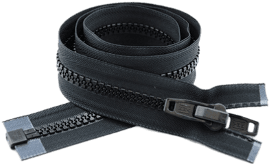 Black Closed Zipper Transparent Png - Stickpng Rolled Up Belt Png Transparent