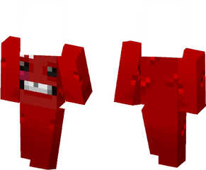 Download Meat Boy Minecraft Skin For - Super Meat Boy Minecraft Skin Png