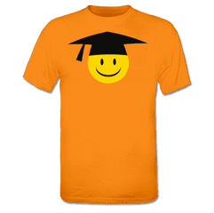 Graduation Smiley T - Shirt By Golfgirl Shirts Monkey T Happy Png